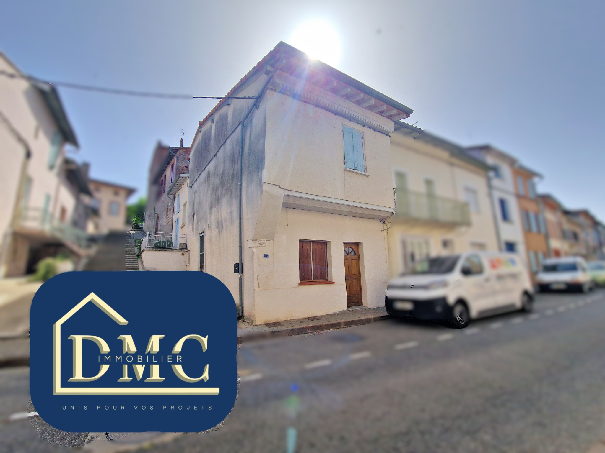 Maison de village T4 96m2 hyper centre Cintegabelle